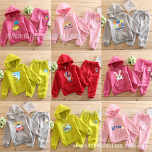 阿里巴巴地摊货源网男女童装卫衣套装 外贸厂家便宜衣服批发1-5元