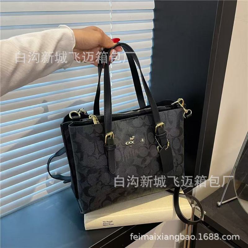 跨境百搭休闲托特包bgs2025新款大容量ins可爱印花简约通勤手提包|undefined