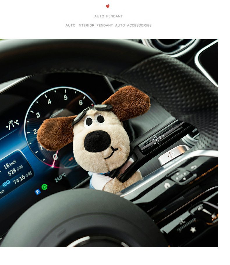 Car Gear Shift Decoration Turn Signal Doll Wiper Wiper Doll Car Doll Car Interior Ornaments for Women