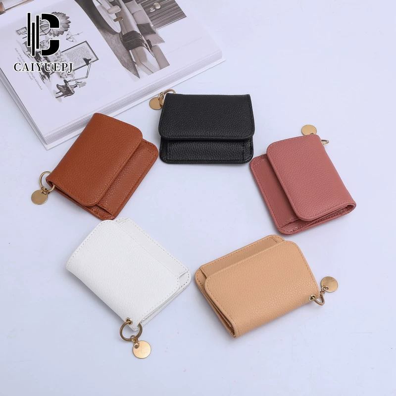 Мини-кошелек для монет, женский высококачественный однотонный универсальный кошелек для трансграничной торговли, небольшой кошелек из полиэстера, легкий источник, завод