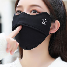 冬季加绒加厚保暖口罩女韩版可爱防风防寒护脸骑行加大全包面罩男