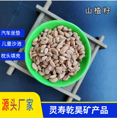 厂家批发水洗山楂籽沙池儿童玩具沙子汽车座垫枕头坐垫填充山楂子