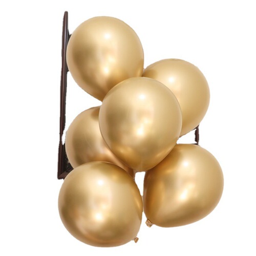 Thickened 10-inch 2.2g metal balloon for holiday, wedding room decoration, wedding celebration, birthday party scene arrangement, floating air balloon