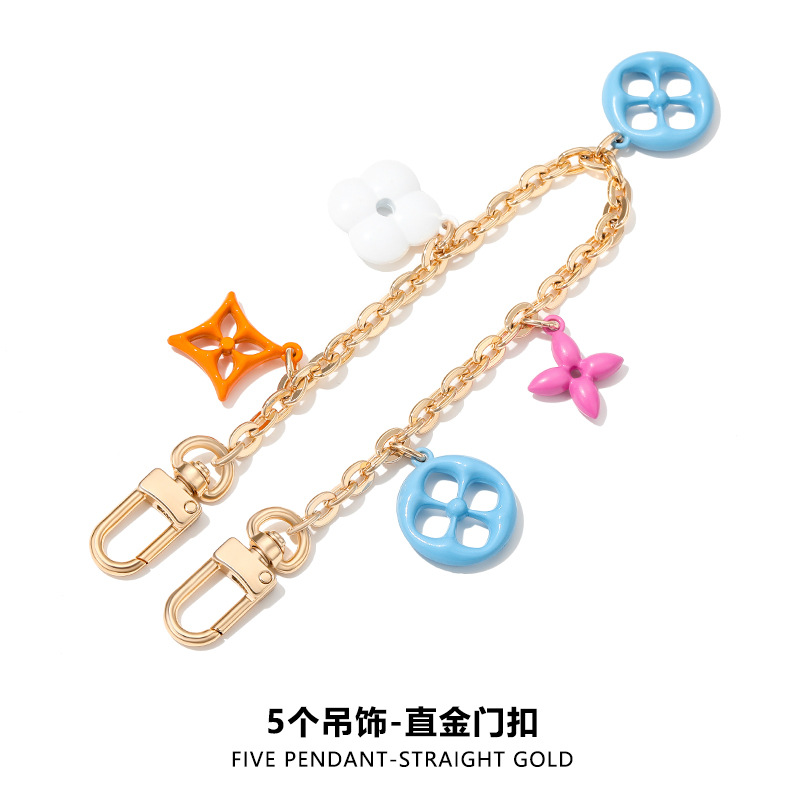 H-134 5개 펜던트 스트레이트 골드 도어 버클 30CM