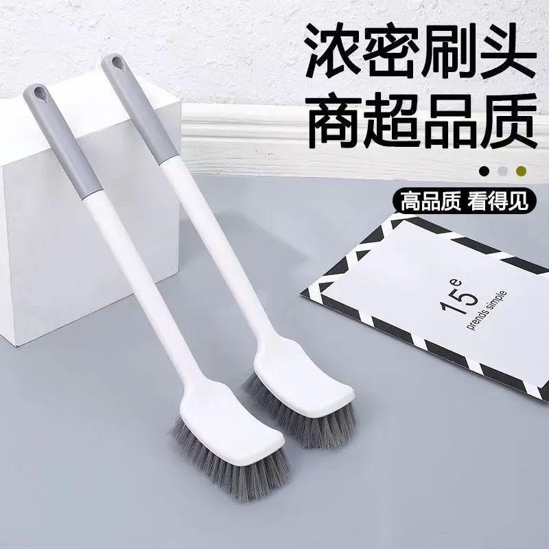 Toilet Brush for Home Use, Square Shape, No Dead Corners, Bathroom No-Drill Toilet Brush, Wall-Mounted, Durable Cleaning Brush, Wholesale