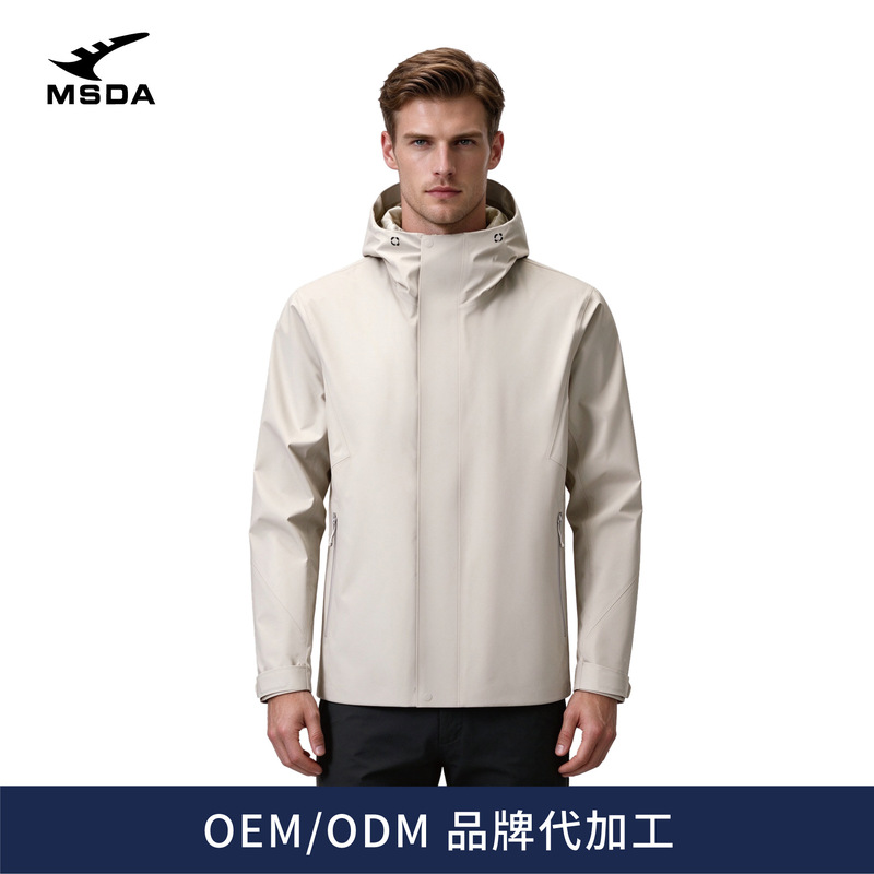 Meishidada 2026 model hardshell heat-sealed windproof waterproof seamless jacket for outdoor winter use Meishidada 2026 model hardshell heat-sealed windproof waterproof seamless jacket for outdoor winter use