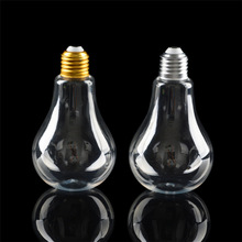 280ml塑料瓶彩色灯泡瓶水晶泥瓶墨笔包装pet瓶