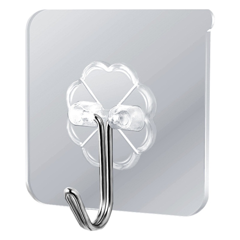 Ganchos adhesivos sin marcas, gancho autoadhesivo para pared sin perforación, colgador multiusos resistente al agua