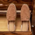 Caramel Half-Slip Open Toe Smile Style