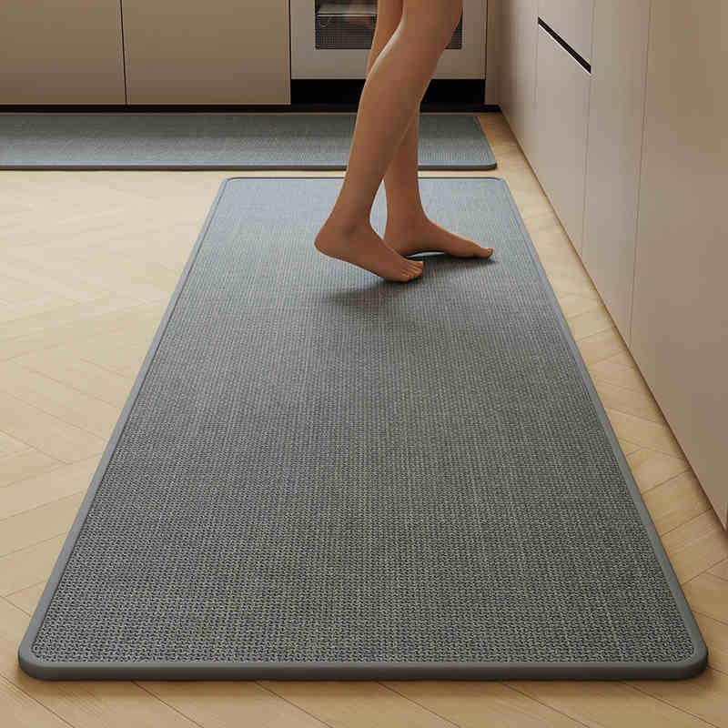 단색 직조-짙은 회색