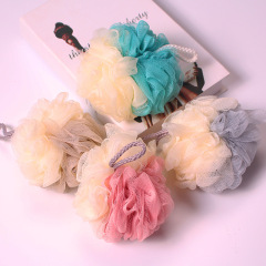 Large two-color bath ball, colorful adult bath ball, foaming net, bath ball, bath ball, bath flower