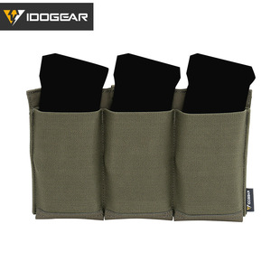 Idogear Small Steel Scorpion Bfg Triple Tool Bag 556/762 Universal Den Jacket Front Panel Bag
