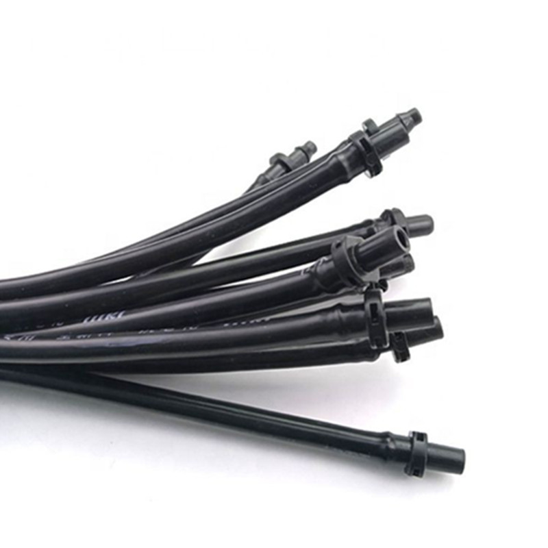 Tubería de PVC 4/7 para riego, tubería de pulverización de agua de 200 metros para colgar en invernaderos de tierras de cultivo