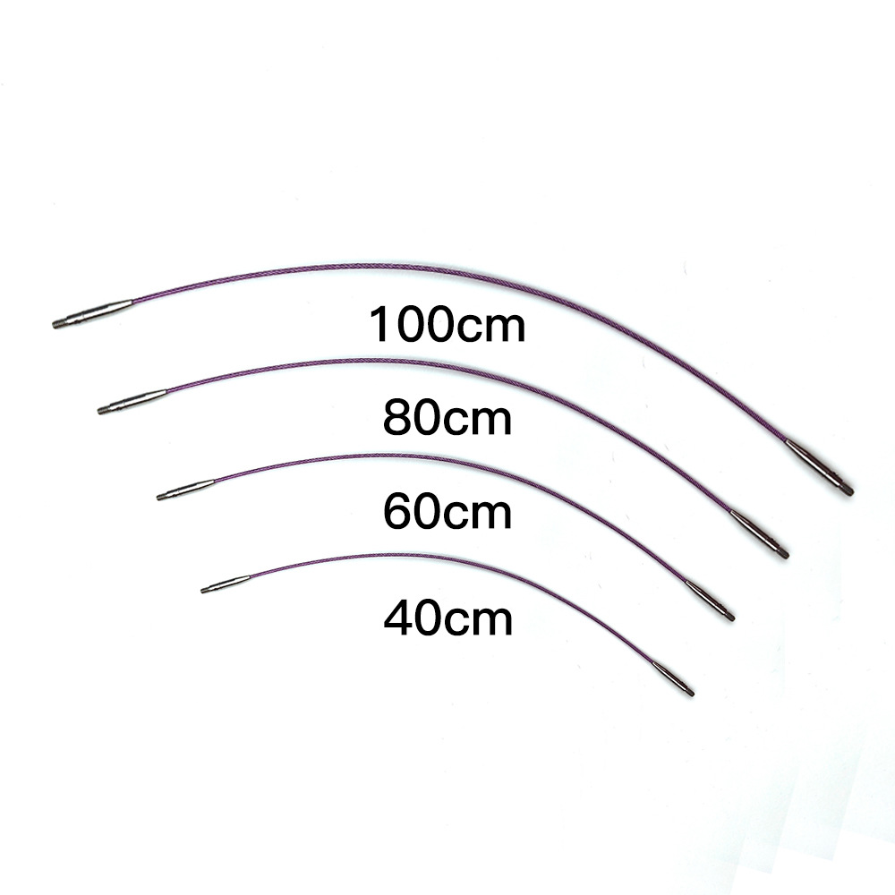 Agujas de suéter transfronterizas de alúmina impresión desmontable 10CM un conjunto de 9 paquetes de 3.0mm-6.0mm