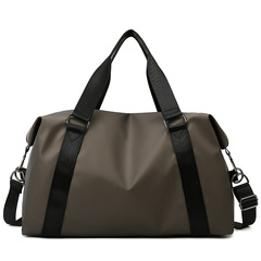 Oxford cloth fitness bag portable yoga bag women's dry and wet separation waterproof large-capacity luggage bag short-distance travel bag