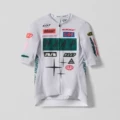 White Grey Short Sleeve