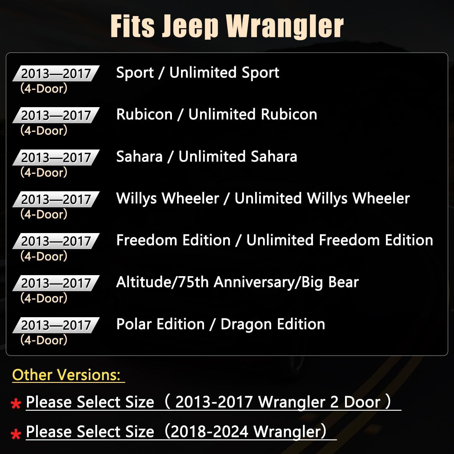 [Border-Border] Wrangler Unlimited 07-17 Special Wrangler Fully Surrounded Car Seat Cover Seat Cushion
