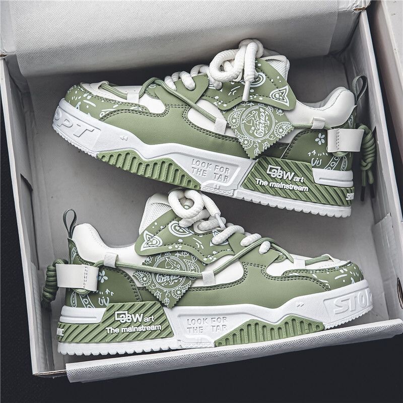 Men's Shoes 2025 New Spring All-match Casual Board Shoes Boys Niche Original Explosions Thick-soled Sports Torre Trendy Shoes Men's Shoes 2025 New Spring All-match Casual Board Shoes Boys Niche Original Explosions Thick-soled Sports Torre Trendy Shoes