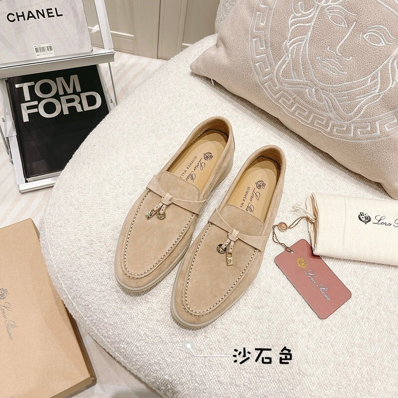 Lp Loafers for Women, Genuine Leather Tassel Slip-On Shoes, Round Toe, Versatile Flat Casual Shoes Lp Loafers for Women, Genuine Leather Tassel Slip-On Shoes, Round Toe, Versatile Flat Casual Shoes