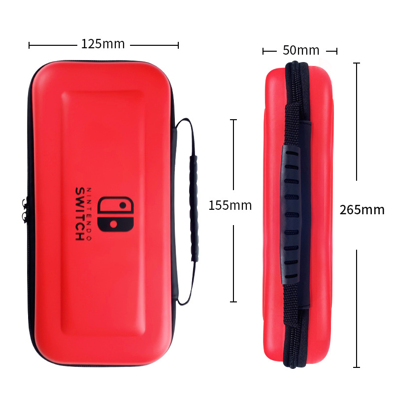 Interruptor OLED bolsa de almacenamiento bolsa de la máquina de juego de Nintendo interruptor bolsa de almacenamiento bolso portátil cóncavo-convexo bolsa