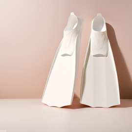 跨境潜水蛙鞋 脚蹼自由潜成人训练专用 套脚式长脚蹼自由潜水装备