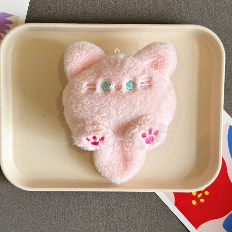 卡通毛绒钥匙扣挂件配饰diy手工服饰拖鞋包包饰品胸针配件半成品|undefined