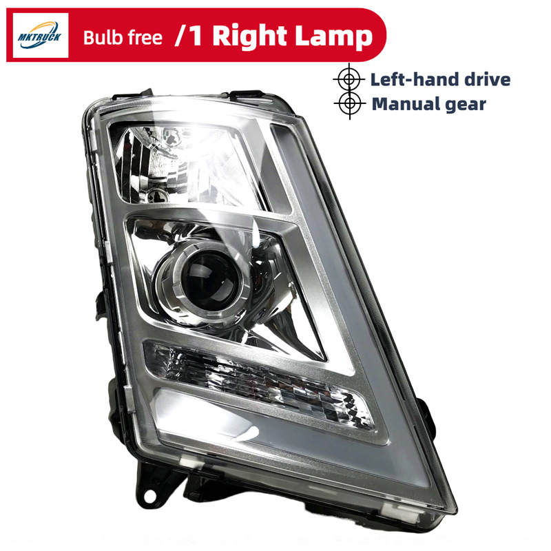 Lámpara derecha Xenon Headlight Lens