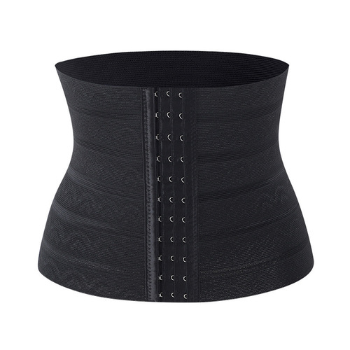 Corset with three rows of eleven hooks, abdominal band postpartum shaping band exercise belt abdominal waist training equipment for women to slim waist