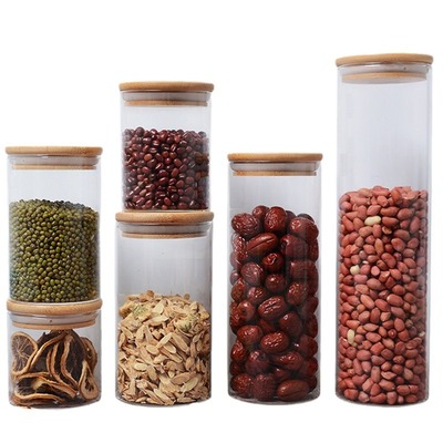 家用密封罐玻璃瓶储存罐茶叶罐食品收纳盒五谷杂粮咖啡豆储物罐