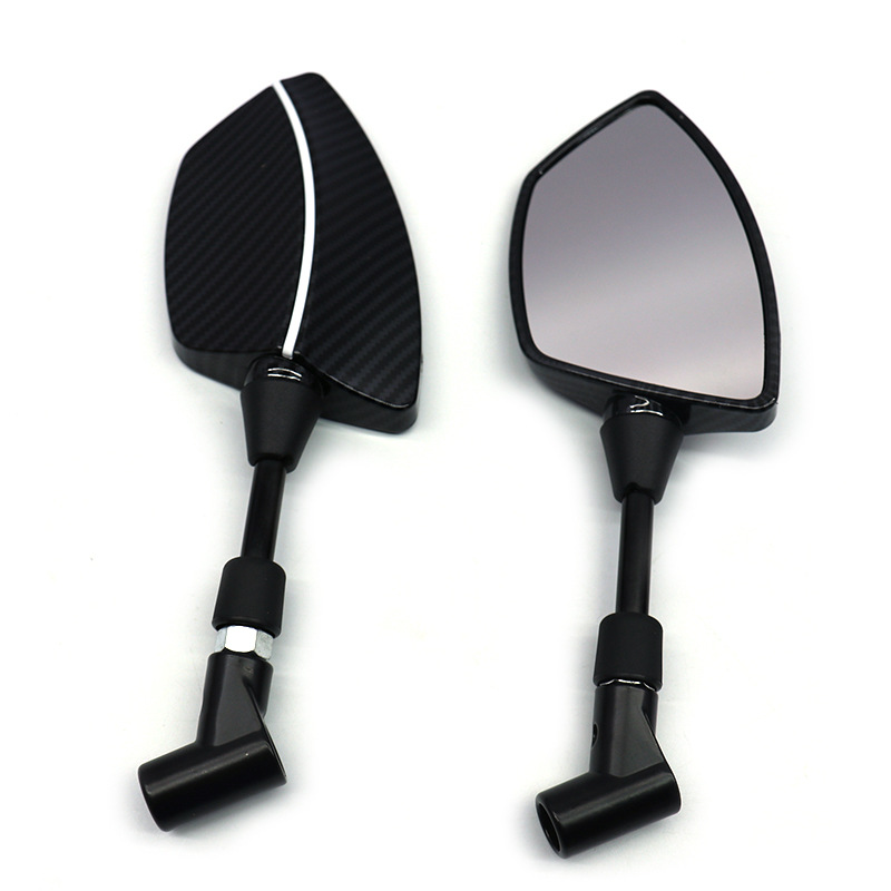 Motorcycle Modification Accessories Universal Tomahawk Style Rearview Mirror Small Knife Mt Electric Vehicle Rearview Mirror Reflector