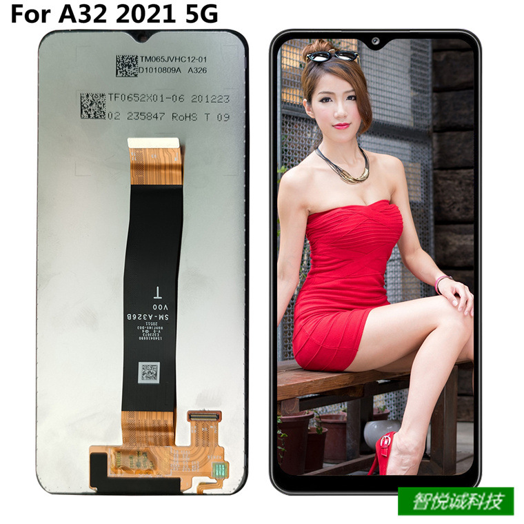 适用于三星A32屏幕总成4G A325 2021手机液晶显示屏5G A326总成