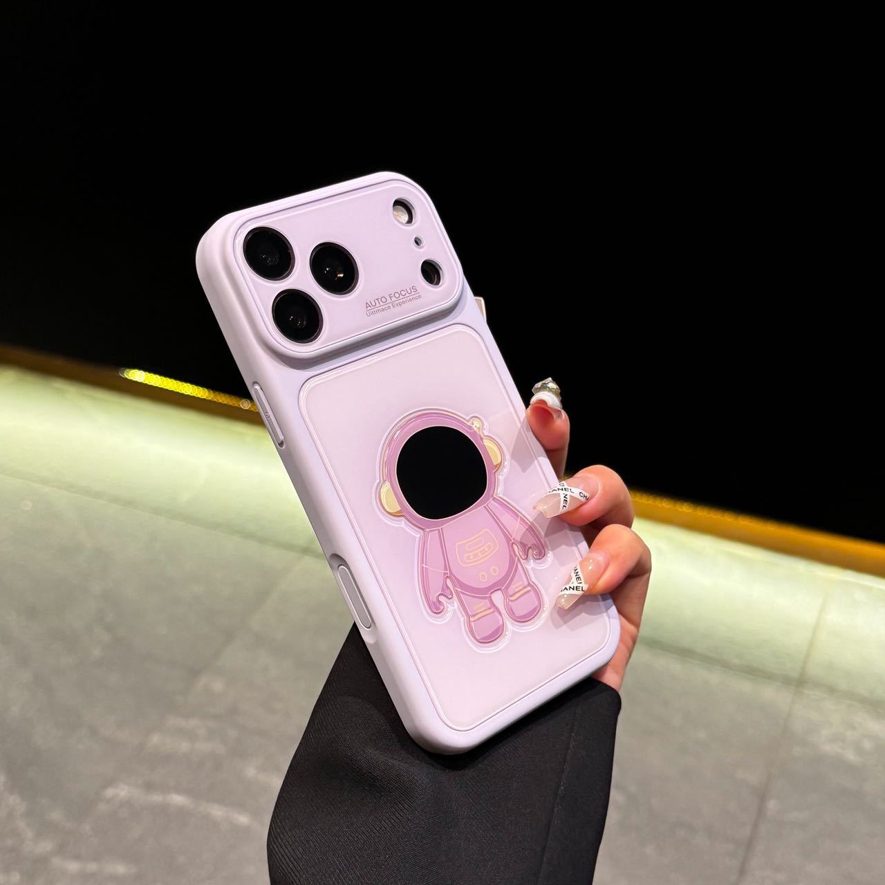 Funda para iPhone de Astronauta 3D de PC, Resistente a Caídas y Antigolpes image 12