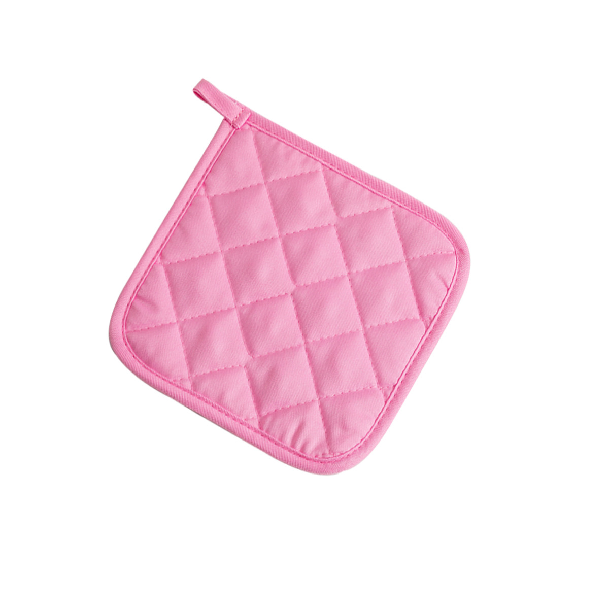 Tela doméstica diaria almohadilla de aislamiento térmico almohadilla de comedor de doble cara estofado de color sólido lavable almohadilla de taza anti-slip personalizada image 14