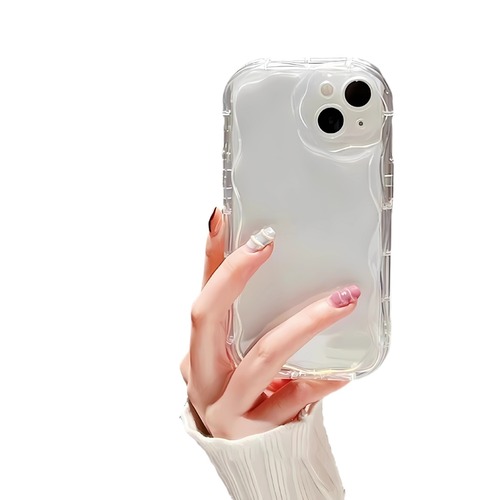 Transparent case 11, minimalist 12, transparent cream case, suitable for iPhone 14 Pro Max, Apple iPhone 15 phone case 13