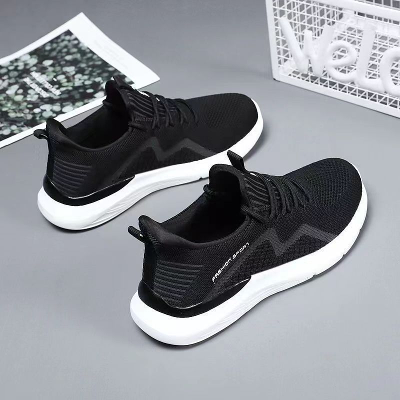 Zapatos deportivos de mujer 2023 nuevos zapatos de red de otoño respirables zapatos casuales blancos casuales zapatos casuales zapatos para correr