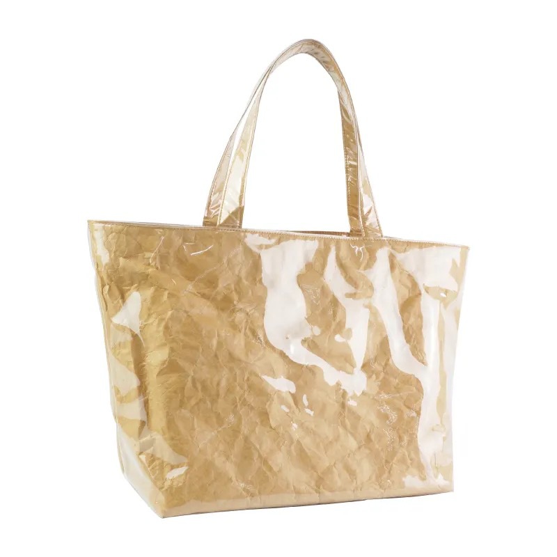 fashionable linen bag PVC