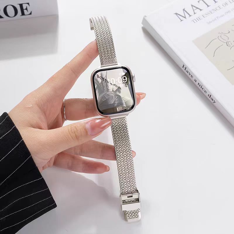 Starlight color-wheat thin style 14mm [buckle] / Single watch strap [no accessories]