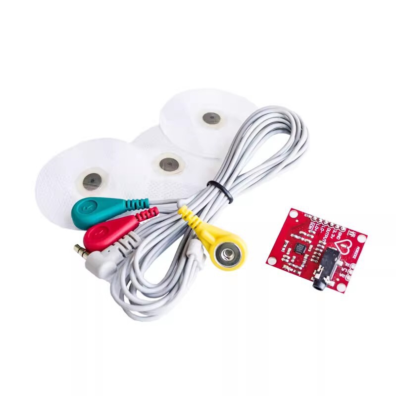 心電図測定 AD8232 パルス心臓心電図キット Duinofun 開発ボードと互換性あり|undefined
