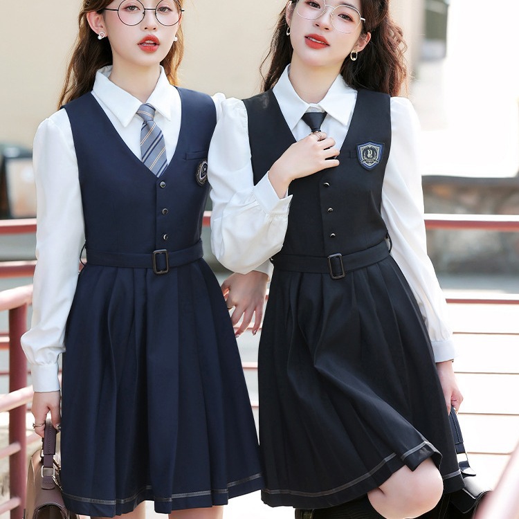 정장 겨울 기질 정원 유니폼 행정 의류 교육 및 훈련 여성 작업복 유치원 교사 영국식 정장