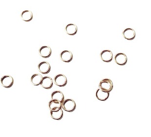 14k����ɫ�¿��]��Ȧ�B��Ȧ�朿�Ȧ�_���]��С�AȦ3 4 5 6 mm