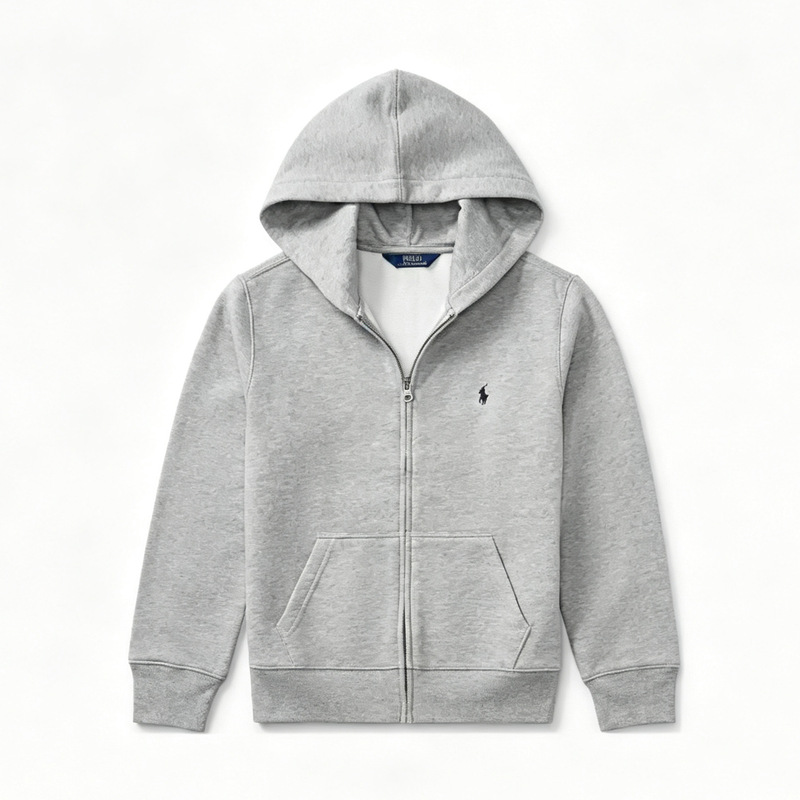 High-Quality Cross-Border Qr Code Scannable Rl Ralph Lauren Pony Logo Embroidered Fleece Hoodie with Zipper for Men and Women High-Quality Cross-Border Qr Code Scannable Rl Ralph Lauren Pony Logo Embroidered Fleece Hoodie with Zipper for Men and Women