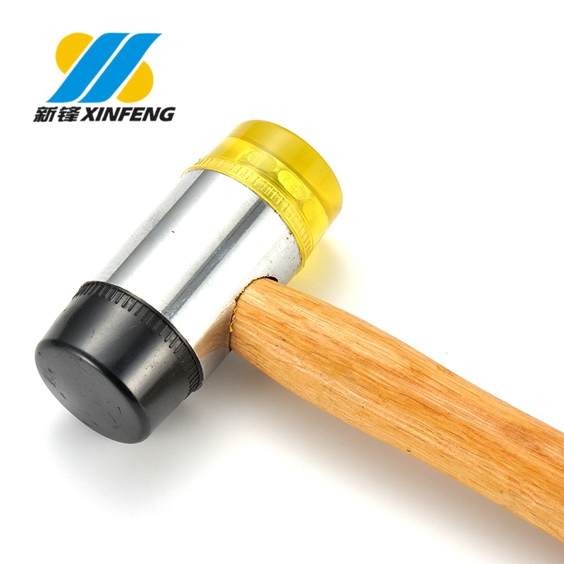 厂家供应木柄安装锤头部PVC材质尺寸齐全  20-50mm