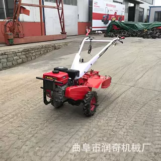 自走式四驱微耕机柴油汽油电启动 果园大棚开荒犁地回填农用机械