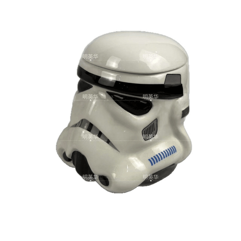 Taza de guerrero blanco Star Wars