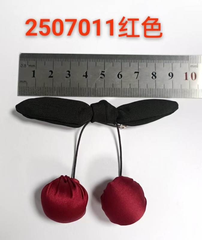 新中式布艺胸花 郁金香百搭胸花配件小辣椒胸花韩式仙女花朵辅料|undefined