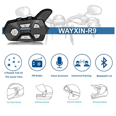 Motorcycle Helmet Bluetooth Motorcycle Helmet Headset