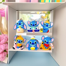 5422#卡通史迪仔系列玩偶钥匙扣个性包包汽车钥匙扣挂饰地推礼品