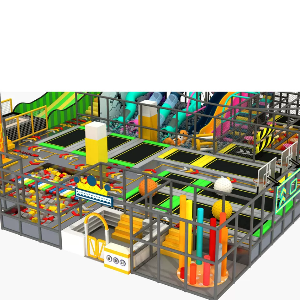 [Внутренняя батутная зона Jump Park Jump Arena Playground]