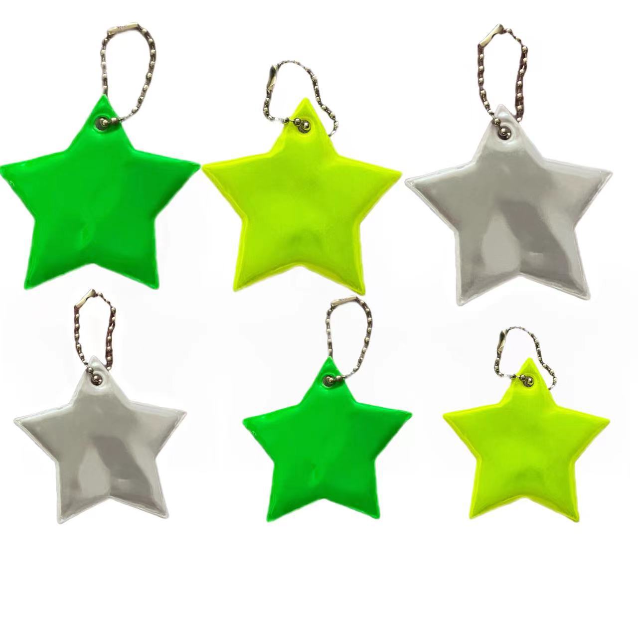 Amazon 5 cm colgantes reflectantes colgantes de PVC para la noche colgantes de llaver bolsas colgantes joyas