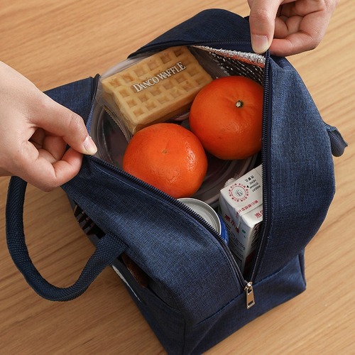 Cationic lunch box bag Oxford cloth insulation bag thickened waterproof aluminum foil portable lunch box bag